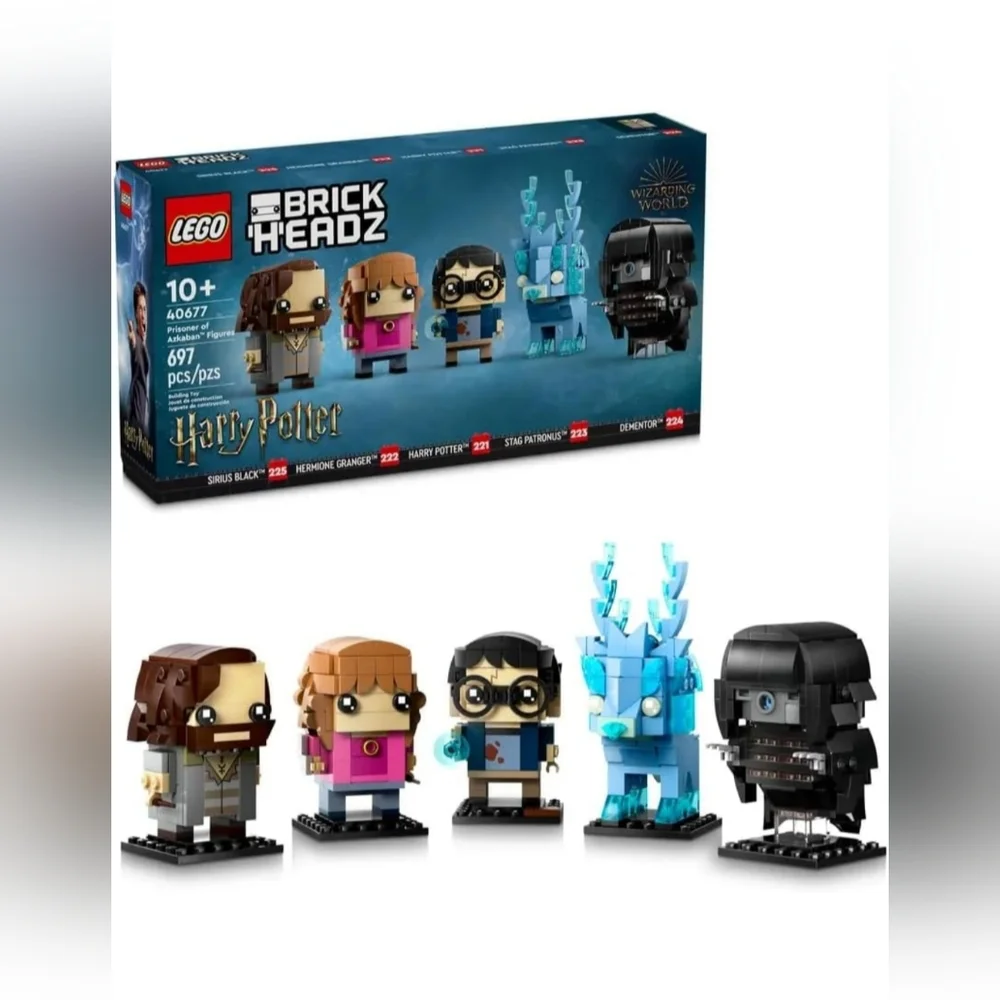 Lego Brick Headz Harry Potter Prisoner of Azkaban Figures 40677 Wizarding World